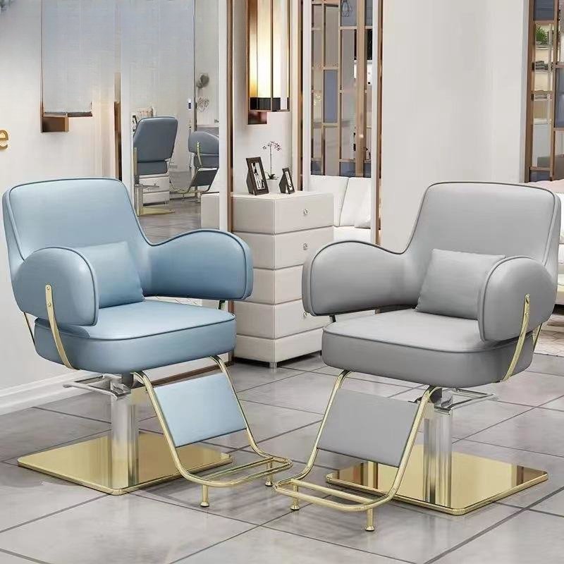 Fanrui Wholesale Barber Chair Simple Modern Barber Shop Net Red Hair Chair Hair Salon Can Still Raise Barber Chair