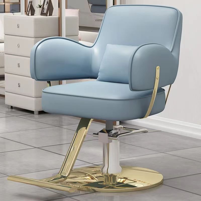 Fanrui Wholesale Barber Chair Simple Modern Barber Shop Net Red Hair Chair Hair Salon Can Still Raise Barber Chair