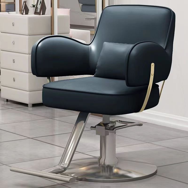 Fanrui Wholesale Barber Chair Simple Modern Barber Shop Net Red Hair Chair Hair Salon Can Still Raise Barber Chair