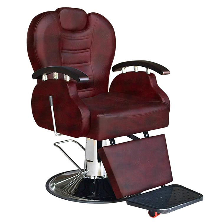 Hairdressing Equipment Barbershop Leather Salon Chair Styling Furniture Hair Cutting Barber Shop Chairs For Hair Stylist