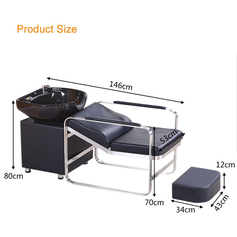 Foshan Barber Shampoo Chairs Beauty Equipment Gold One Tiered Salon Trolley Tray