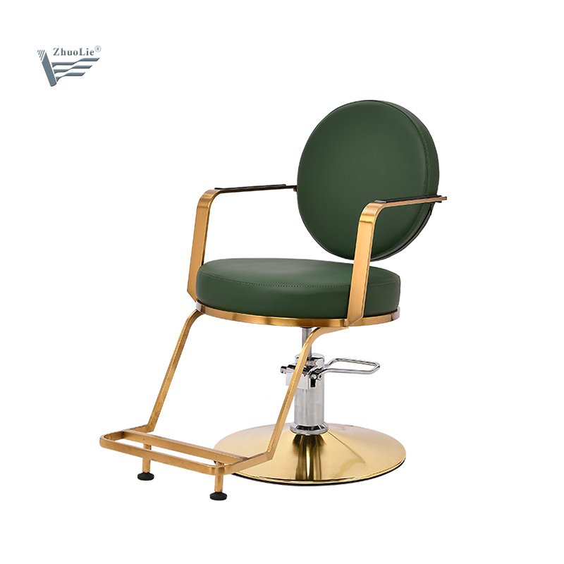 Wholesales Hair Salon Styling Chair Beauty Nail Barber Shop Chair with Footrest