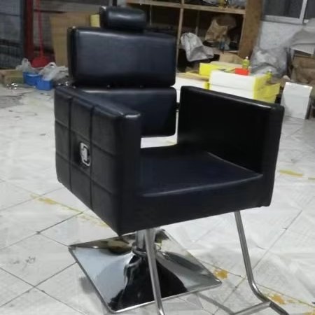 Salon furniture salon shop black simple style barber chair