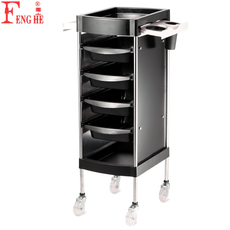 X11-F Durable and High quality modern style beauty salon trolley barber cart