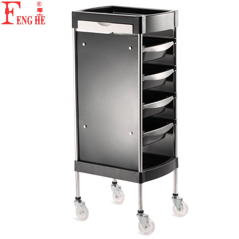 X11-F Durable and High quality modern style beauty salon trolley barber cart