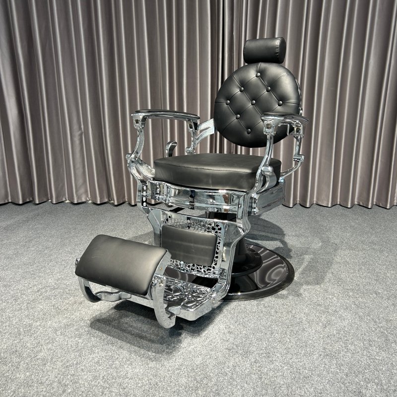 Hot sale high quality hair salon furniture black leather styling chair antique barber chair for sale