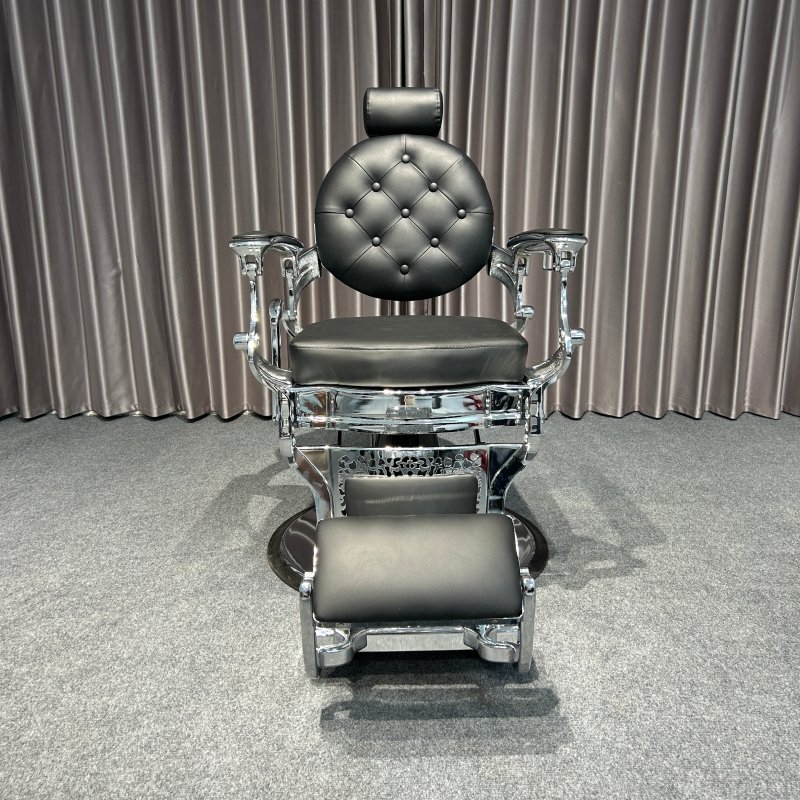 Hot sale high quality hair salon furniture black leather styling chair antique barber chair for sale