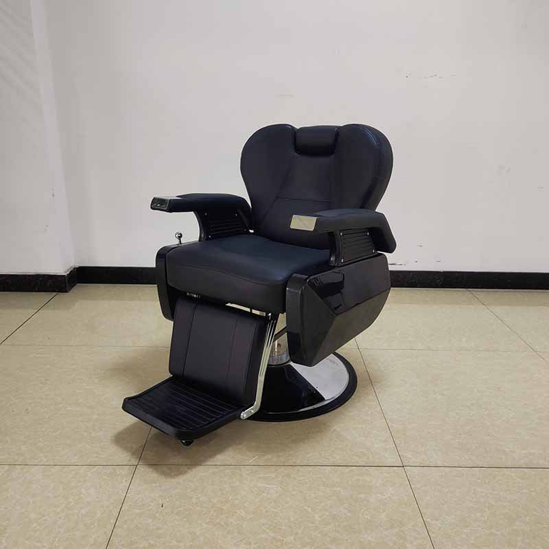 High end men's haircut chairs, hair salon exclusive shaving, adjustable hair cutting, lifting and rotating chairs