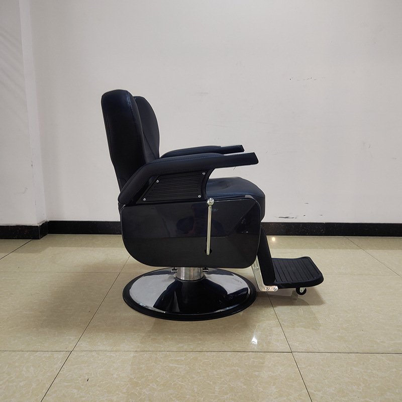 High end men's haircut chairs, hair salon exclusive shaving, adjustable hair cutting, lifting and rotating chairs