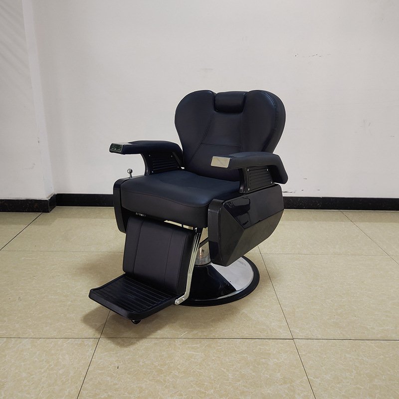 High end men's haircut chairs, hair salon exclusive shaving, adjustable hair cutting, lifting and rotating chairs