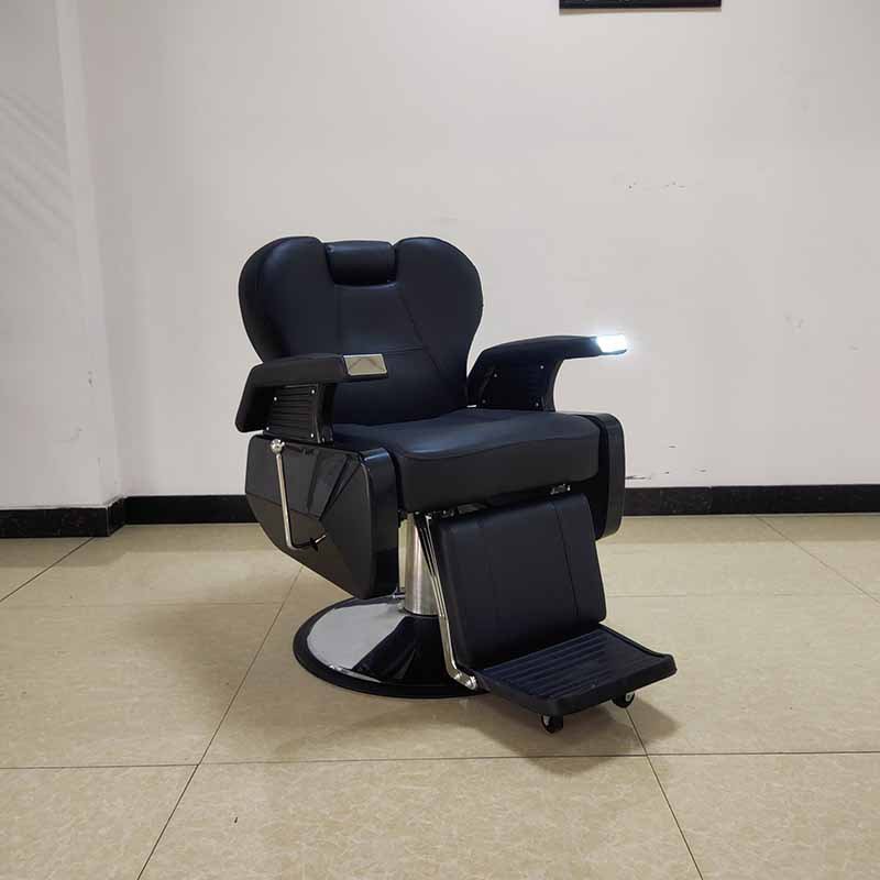 High end men's haircut chairs, hair salon exclusive shaving, adjustable hair cutting, lifting and rotating chairs