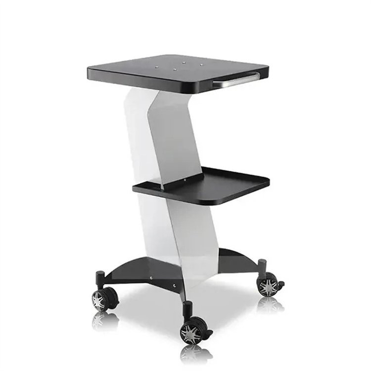Hot Sale Multi-function Modern Beauty Salon Trolley Cart With 4-wheel For IPL Laser Cavitation EMRF PEFACE RF Machine
