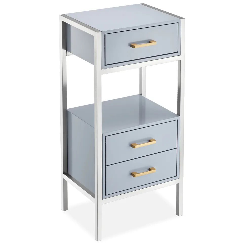 Hot Gold Barber Salon Trolley Plate Stainless Steel High Quality Salon Furniture Barber Cabinet Trolley