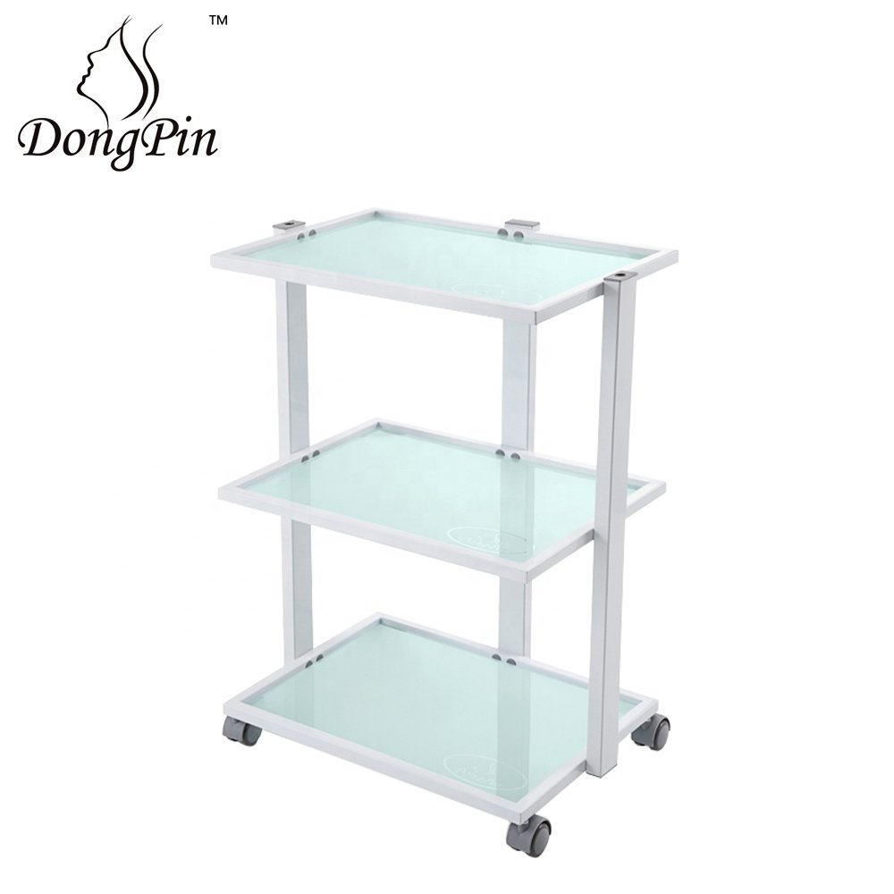 Salon hair equipment rolling trolley beauty salon cart for hairdressing