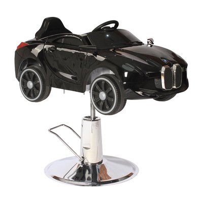Latest Luxury Kids Barber Chair with High-Adjustable Seat Leather Salon Furniture for Children's Haircut for Barbershops