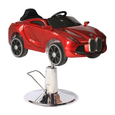 Latest Luxury Kids Barber Chair with High-Adjustable Seat Leather Salon Furniture for Children's Haircut for Barbershops