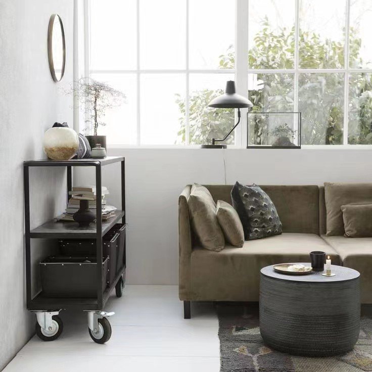 Top selling hair trolley cart salon furniture metal beauty salon trolley