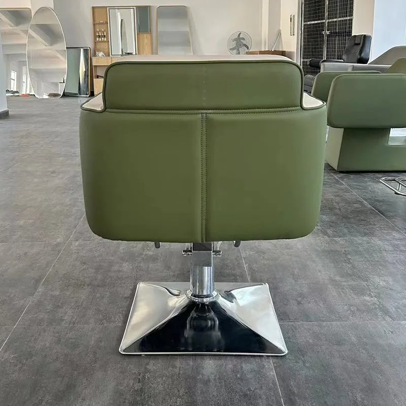 Comfortable Salon Synthetic Leather Reclining Barber Chair Color Can Be Customized Salon Barber Chairs For Sale