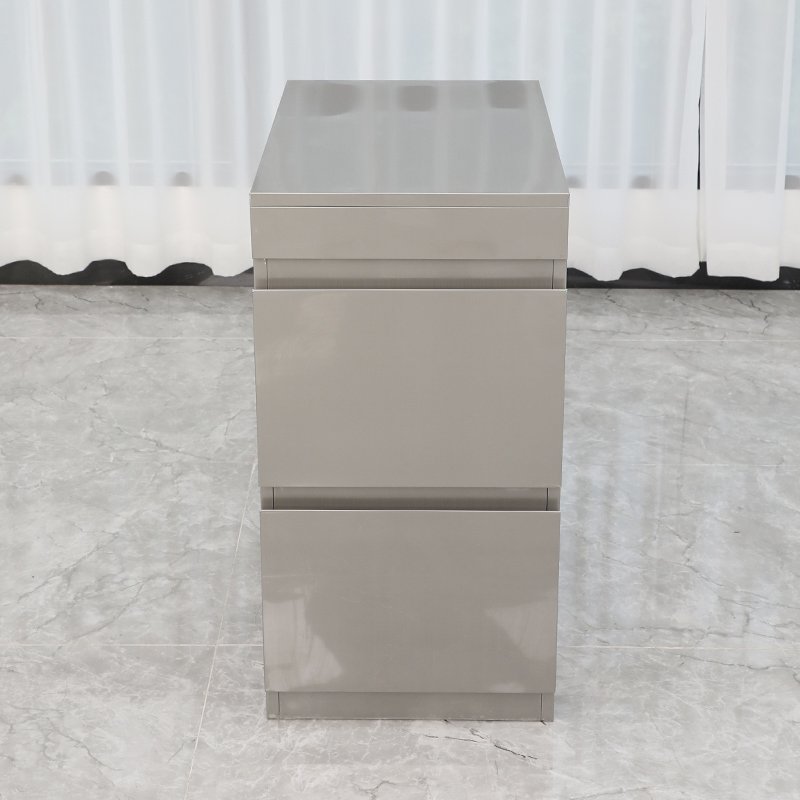 Bojue Salon Furniture Barber Shop Cabinet Modern Gold Salon Tool Trolley Metal Hairdressing Cabinet With Drawer