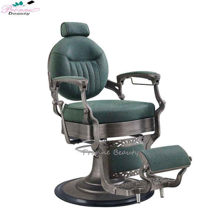 Professional wholesale vintage hairdressing saloon salon furniture barber chair black