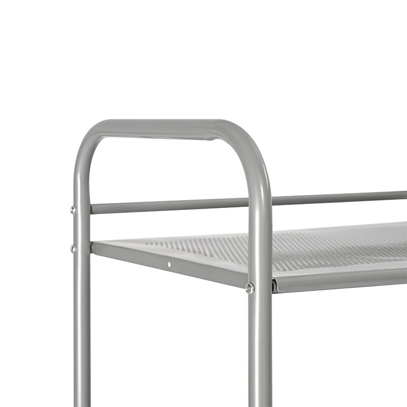 New Design Bathroom 3 4 5 Tier Storage Cart Kitchen Utility Storage Trolley Metal Rolling Organizer Rack