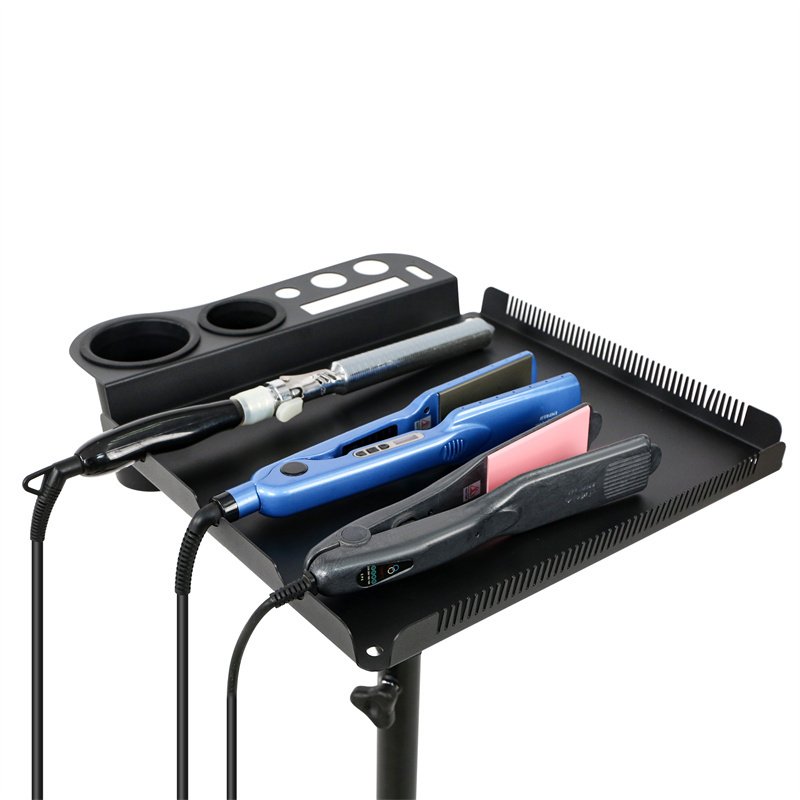 Modern design Hair extensions and dye shelf with Magnetic bowl