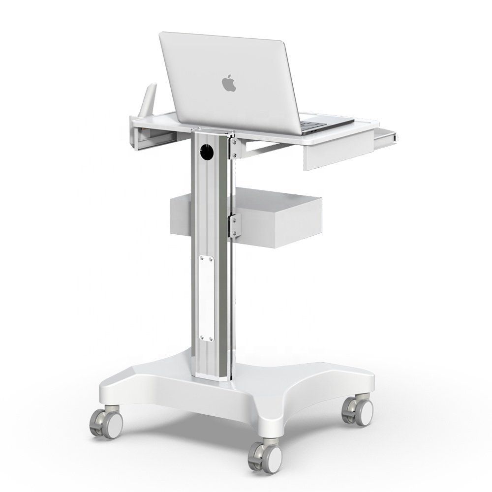 BEWISER OC-3 Medical Dental Trolley Computer Cart With Steels Stand For Oral Scanner Medical Cart