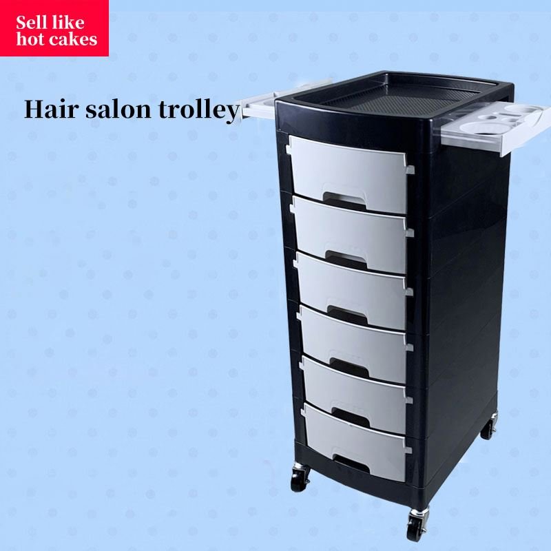 Hot Sale Hair Beauty Salon Trolley In Hairdressing Plastic Trolley Cart Salon