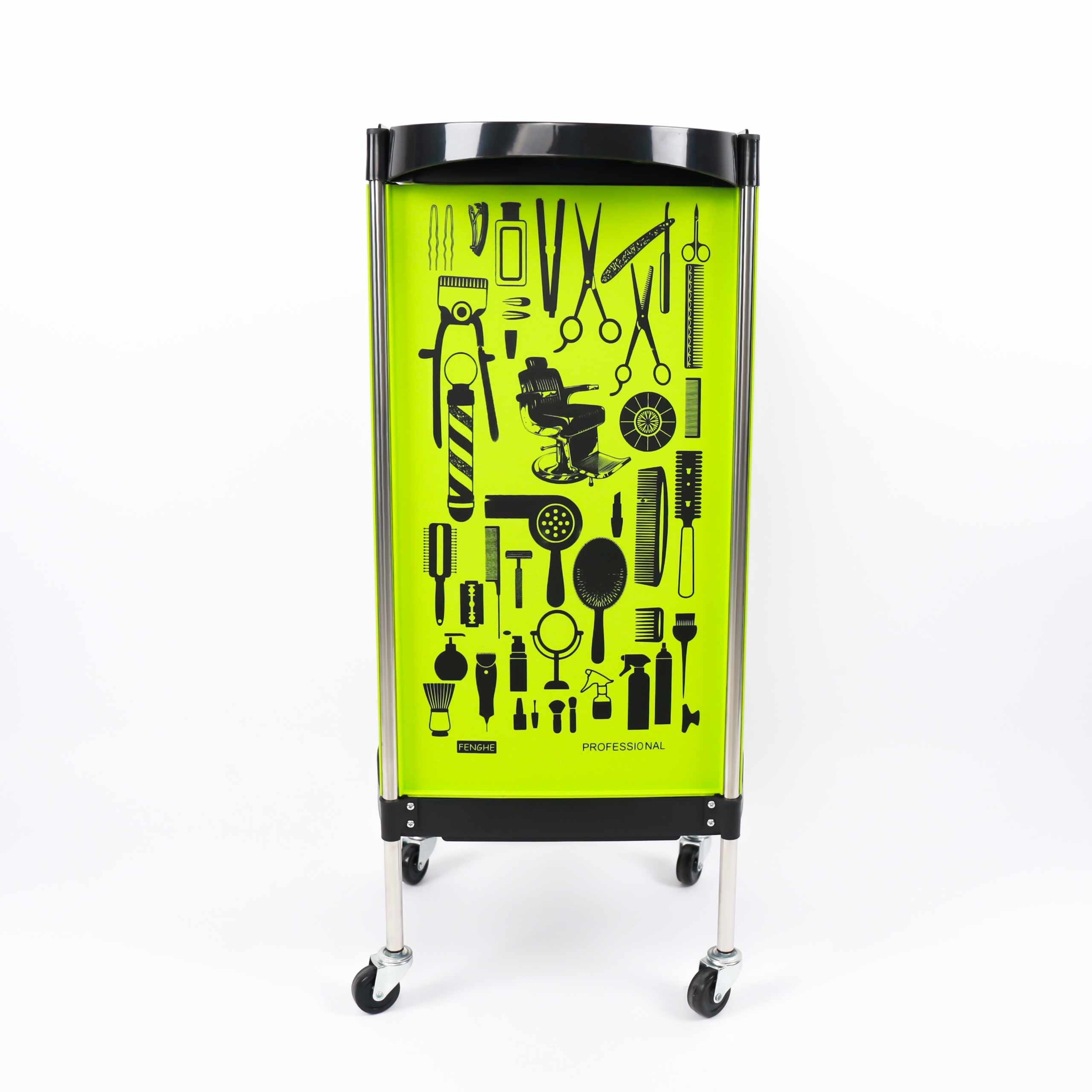 X11-9 new salon trolley tinfoil cutting barber cart hairdressing hair salon trolley