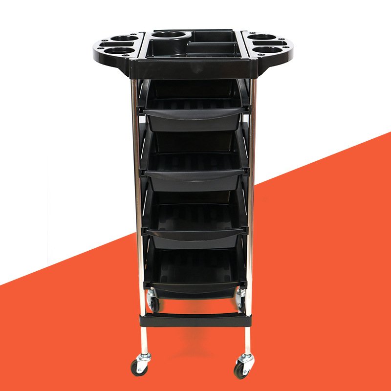 Mobile hair salon styling car beauty salon tool car high-quality hair salon trolley