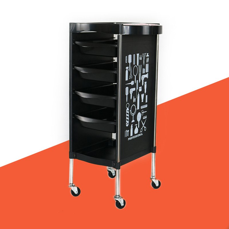 Mobile hair salon styling car beauty salon tool car high-quality hair salon trolley