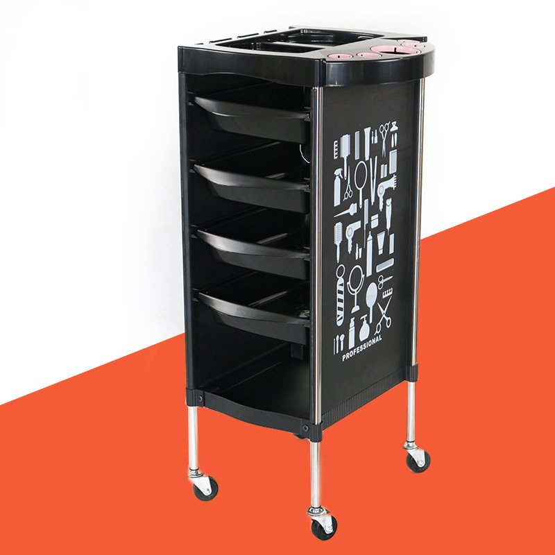 Mobile hair salon styling car beauty salon tool car high-quality hair salon trolley