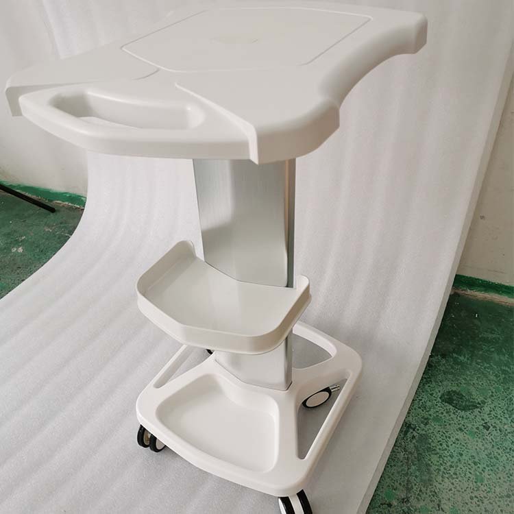 Economical beauty salon trolley cart stand aluminium assemble beauty clinic equipment