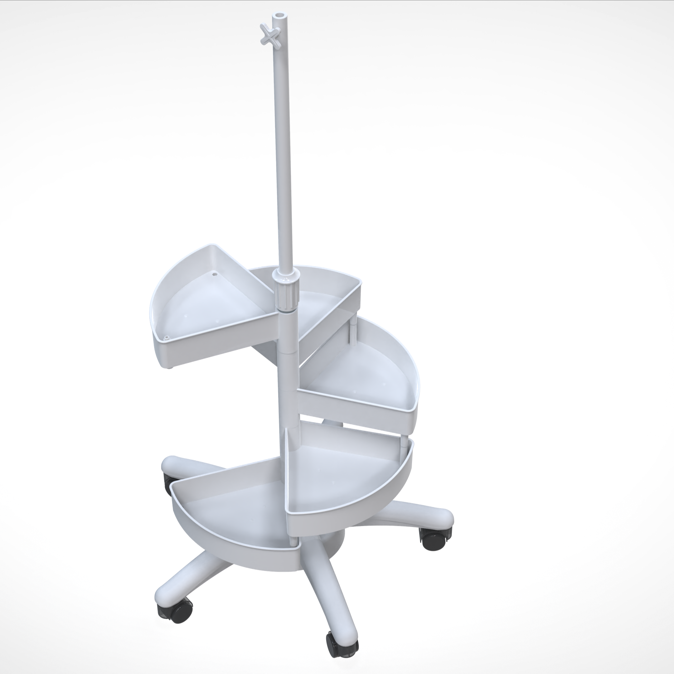 Cosmetic Accessories Magnifying Lamp Base Beauty Salon Lamp Stand For SMY Magnifying Glass With Trays