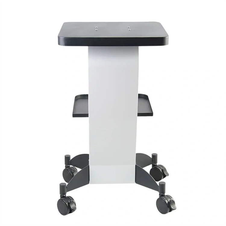 Moving Trolley Stand Strong Load-Bearing Spa Salon Trolley Cart For Elight IPL Laser Cavitation EMRF PEFACE RF HIFU Machine