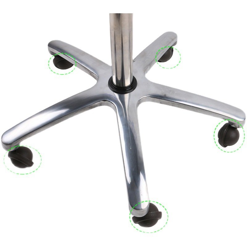 Hair Stylist Tools Smart Organizing Tray Movable Folding Stand Suit Case Holder Stainless Steel Salon Trolley