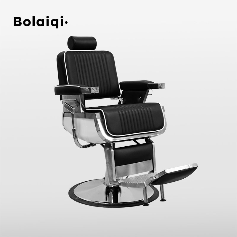 BOLAIQI Cheap reclining hydraulic pump barber chair modern hairdresser Lift chair styling chair