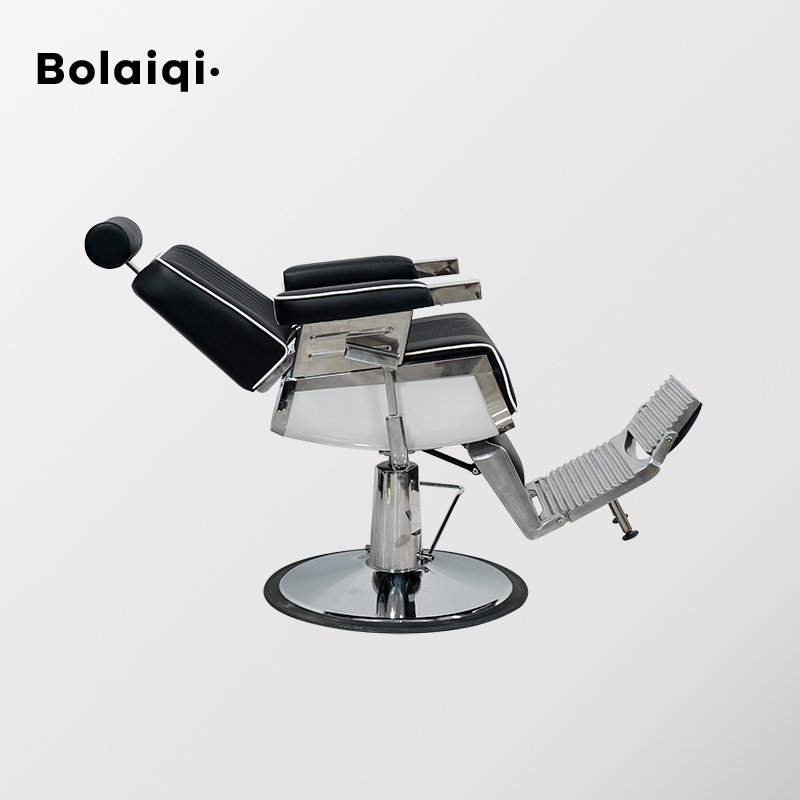 BOLAIQI Cheap reclining hydraulic pump barber chair modern hairdresser Lift chair styling chair