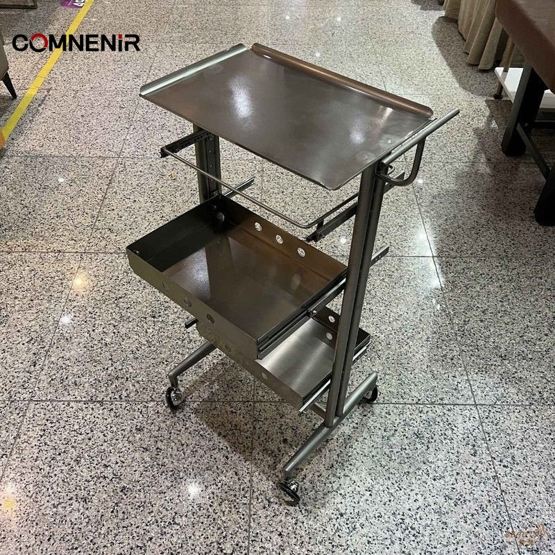 Factory Price Cart salon furniture hairdressing trolley metal beauty salon trolley