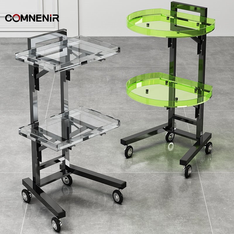 Factory Price Cart salon furniture hairdressing trolley metal beauty salon trolley
