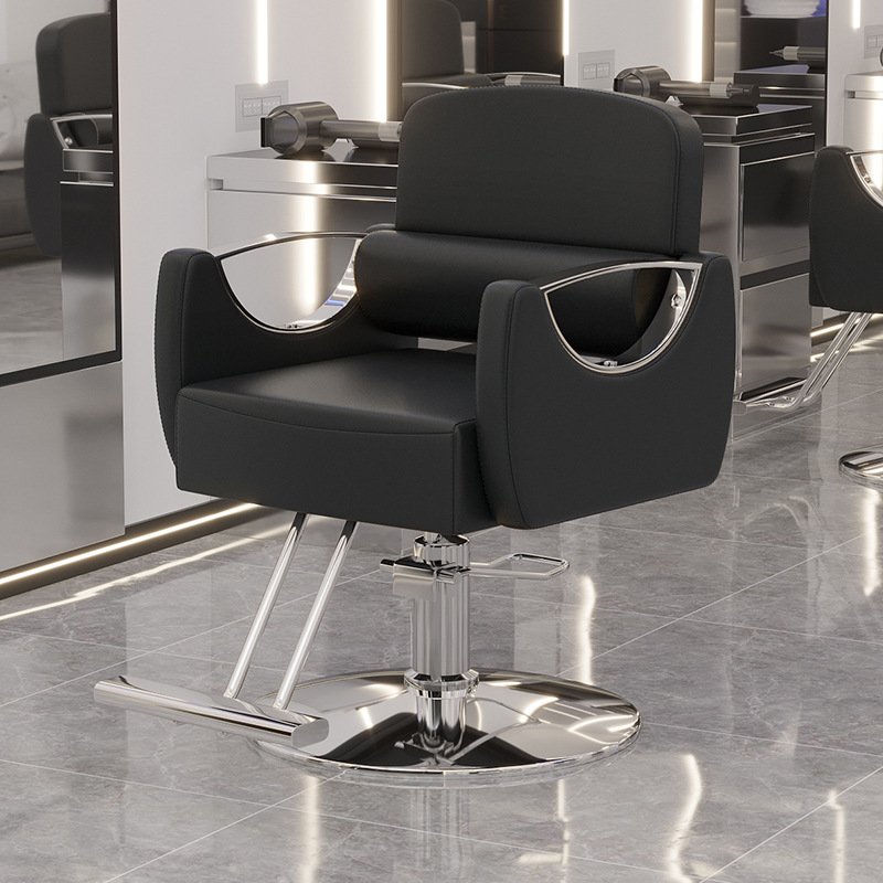 New salon cutting hair lift simple leather can be placed upside down barber chair salon equipment hair salon furniture