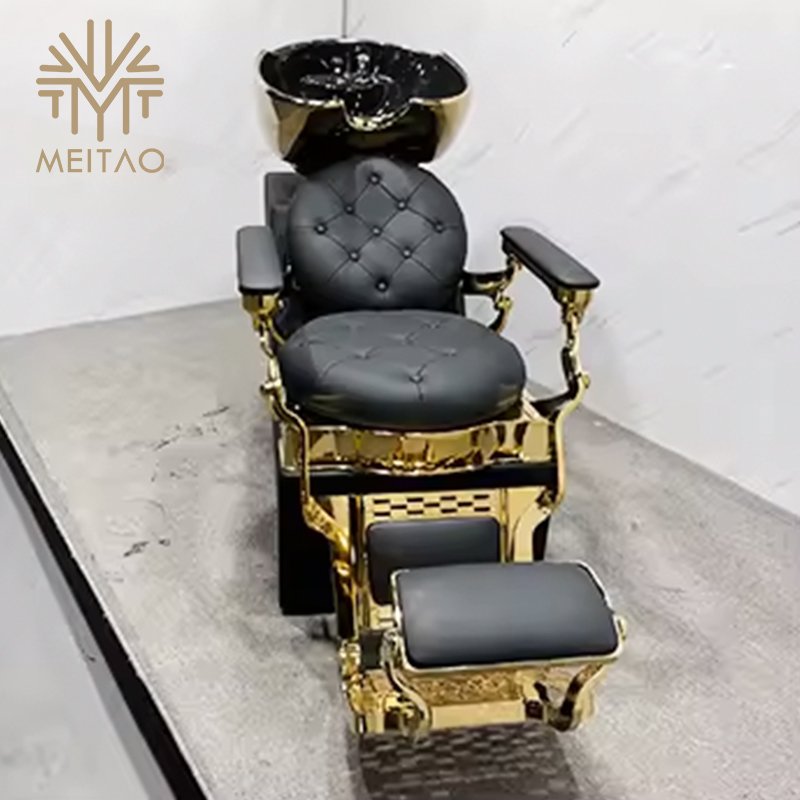 Salon Chair Barber Luxury heavy duty hydraulic barber chair salon equipment barber shampoo chairs