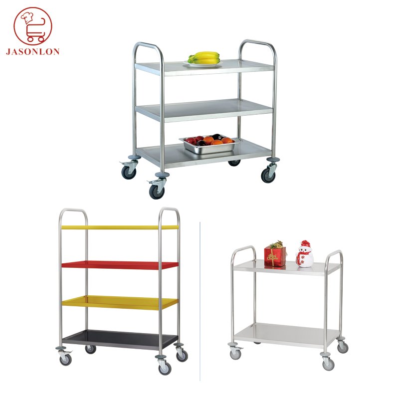 Welding Heavy Duty Kit Spa Carts trolleys Drinks Bar Luxury Modern Airplane trolley Medical Cart