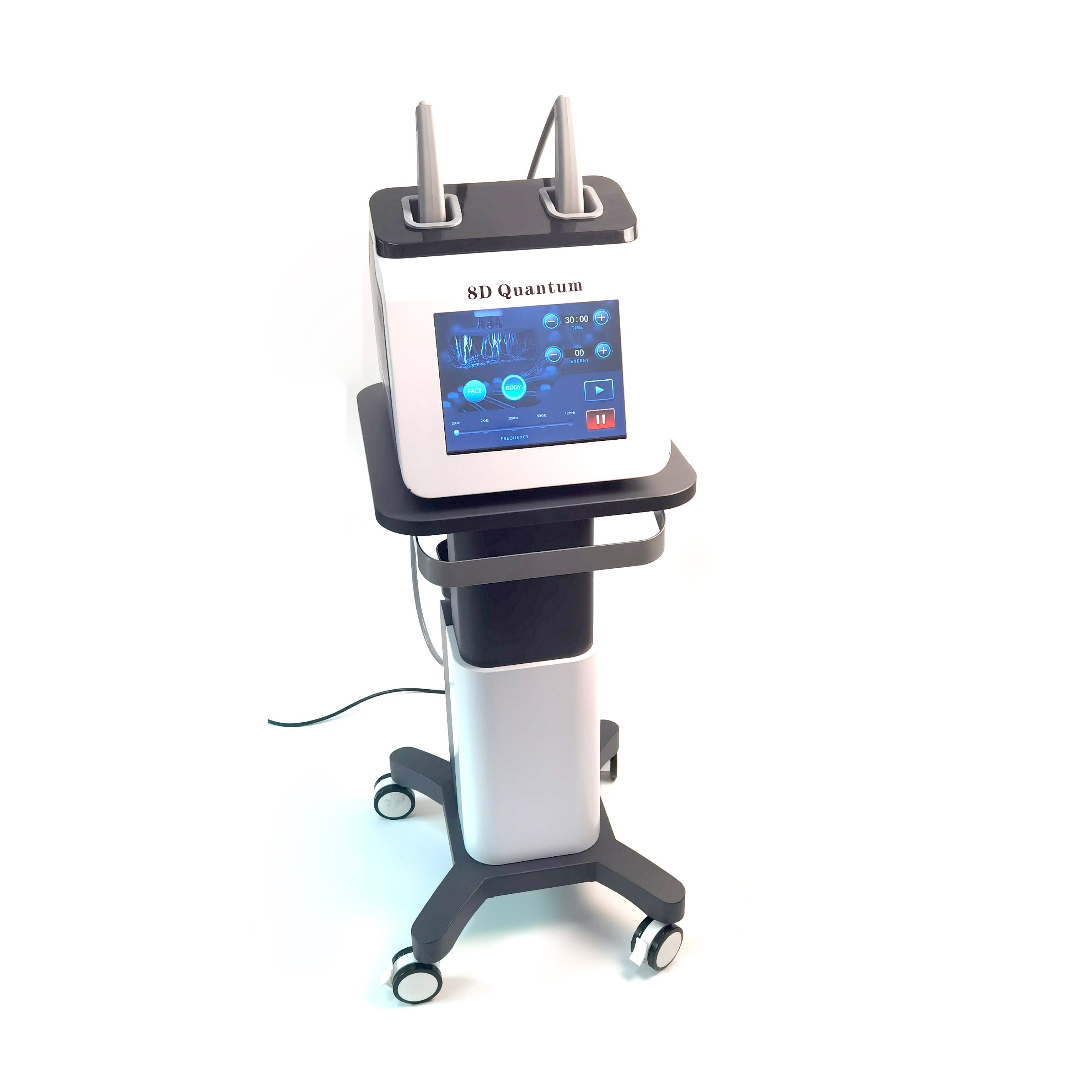 Professional Spa Cavitation Machine trolly carts physiotherapy machine trolley beauty salon stand black Trolley