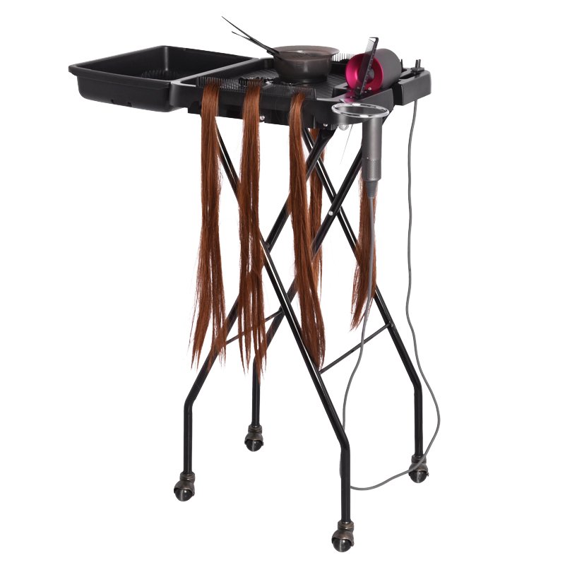 Salon Shop Durable Hair Extensions Hanging Tool Portable stainless steel Wig Hair Extension Holder Stand Display
