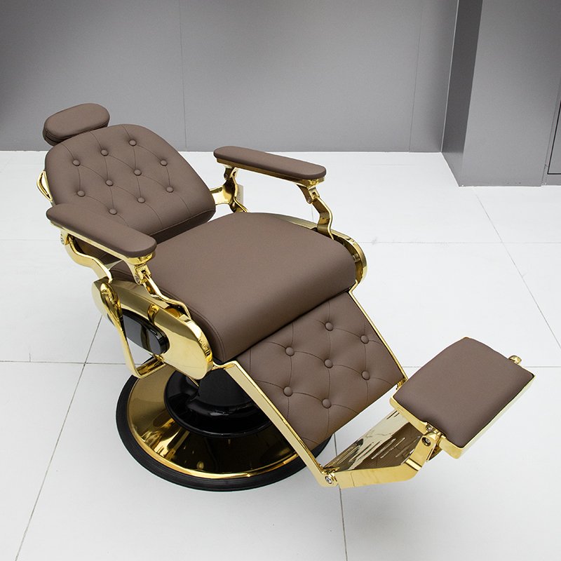 Classic Portable barber hair salon hairdressing chairs professional antique luxury black vintage barber chair For man