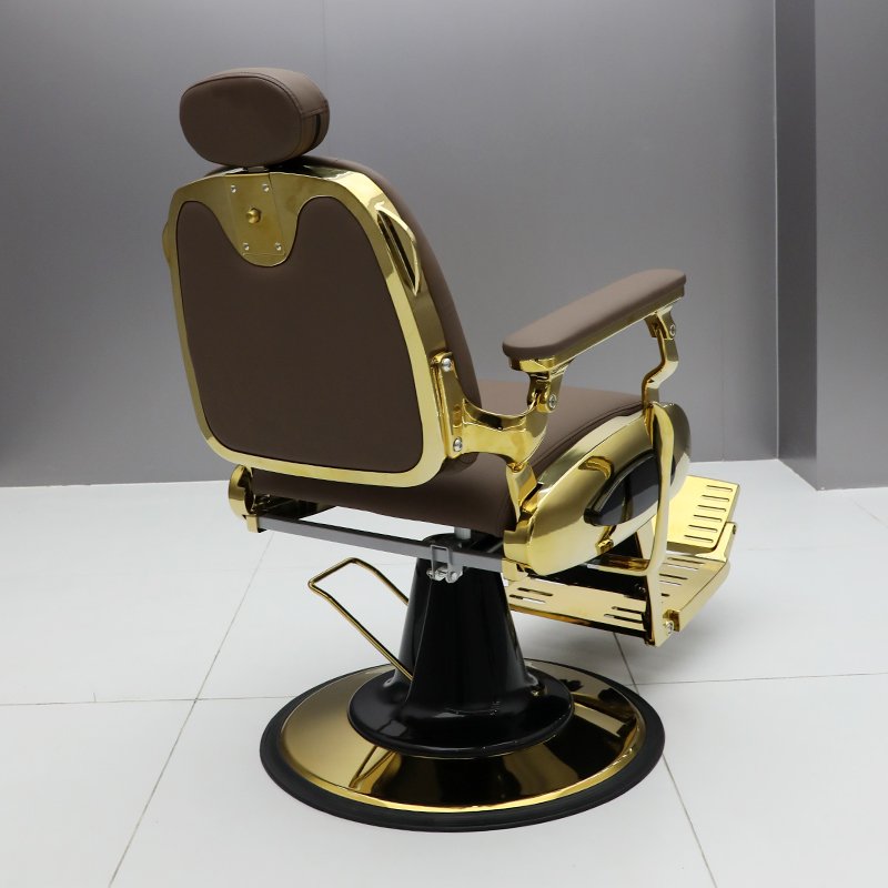 Classic Portable barber hair salon hairdressing chairs professional antique luxury black vintage barber chair For man