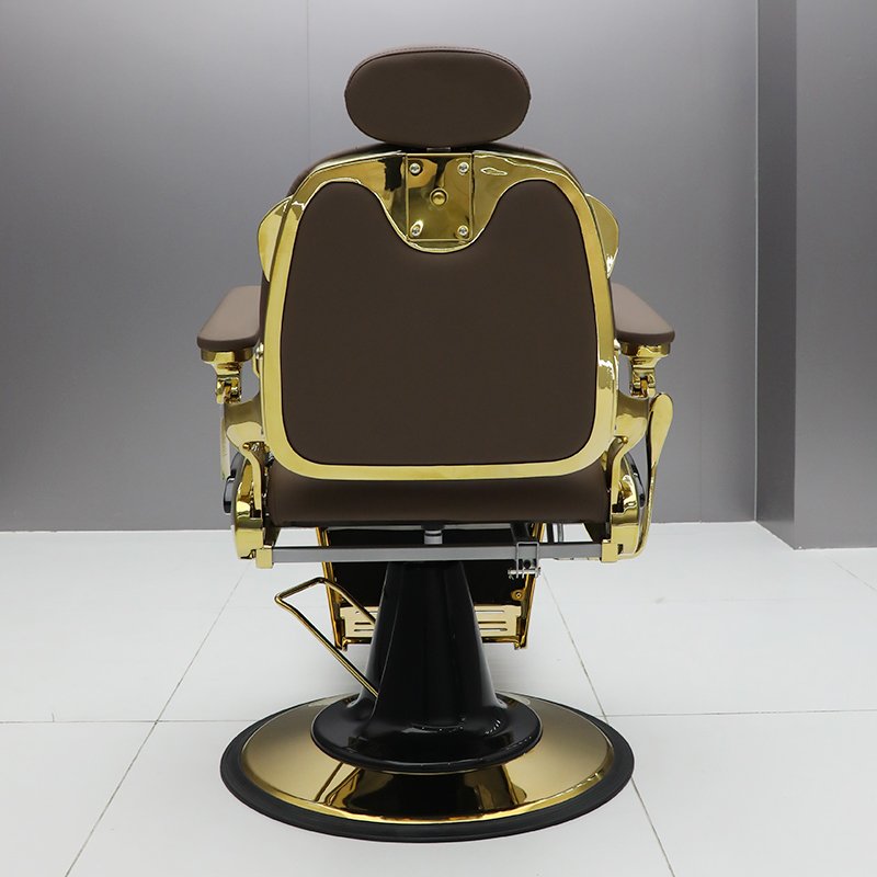 Classic Portable barber hair salon hairdressing chairs professional antique luxury black vintage barber chair For man