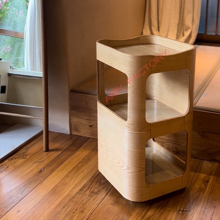 Best Quality beauty salon cart hair salon wooden style trolley beauty trolley