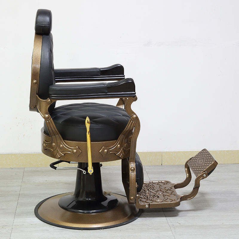 Hot Sale High End Barber Chairs Modern Salon Furniture Heavy Duty Man Barber Shop Chairs Vintage Barber Chair For Men